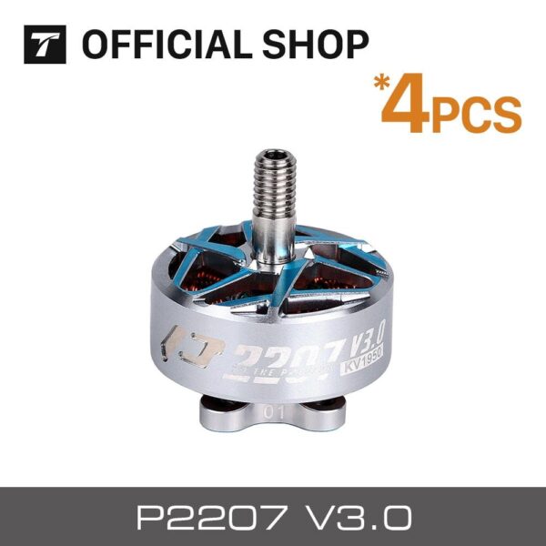 4pcs T-motor PACER P2207 V3.0 - KV1750 KV1950 KV2080 KV2550 Powerful Brushless Outrunner Motor Freestyle For FPV RC Drone - Image 3