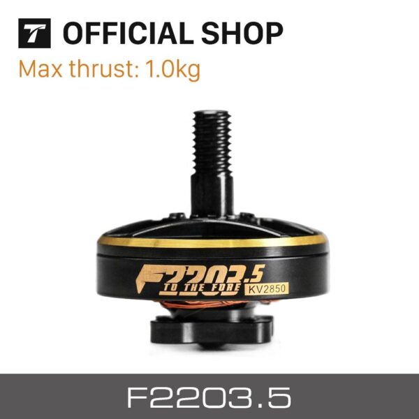 T-motor F2203.5 Motor - KV1500 KV2850 KV3550 4-6S Brushless Outrunner Motor Max Thrust 1KG For 3" 4" 5" FPV Freestyle Version Quadrotor — изображение 3