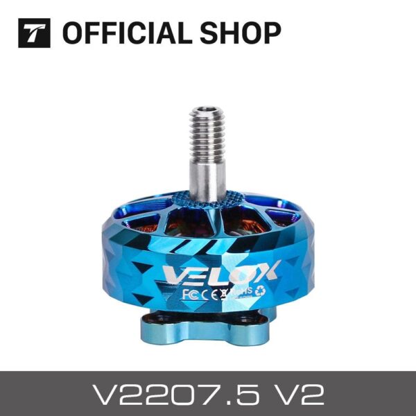 T-MOTOR V2207.5 V2 Brushless Motor Veloce Series Solid While Pretty For Drone 3 T-MOTOR V2207.5 V2 Brushless Motor Veloce Series Solid While Pretty For Drone — изображение 3