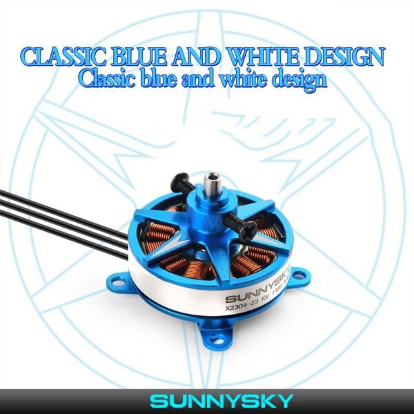 Sunnysky X2302 X2304 X2305 1480kv 1600kv 1650kv Brushless Motor CW  for Fixed-wing aircraft Multicopter New - Image 3