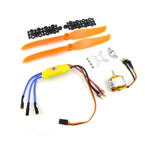 4Sets XXD A2212 A2208 Brushless Motor 930KV 1000KV 1400KV 2200KV 2600KV 1100KV 30A ESC Propeller Combo for RC Multirotors - صورة 4Sets XXD A2212 A2208 Brushless Motor 930KV 1000KV 1400KV 2200KV 2600KV 1100KV 30A ESC Propeller Combo for RC Multirotors - صورة 4