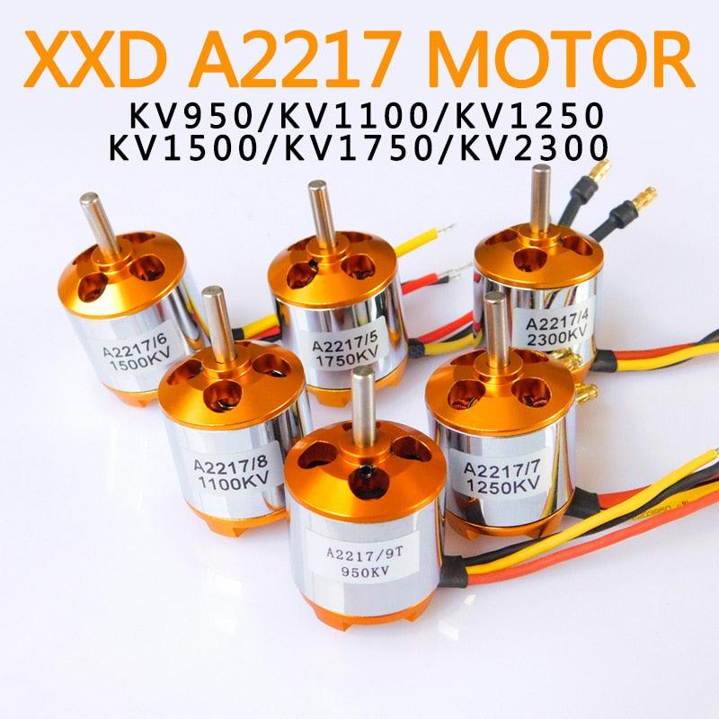 New XXD A2217 2217 950KV 1250KV 1500KV 2300KV Outrunner Brushless Motor For RC Airplane Aircraft Plane Quadrocopter Multi-copter 2 New XXD A2217 2217 950KV 1250KV 1500KV 2300KV Outrunner Brushless Motor For RC Airplane Aircraft Plane Quadrocopter Multi-copter - Image 2