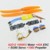 A2212 2212 2200KV 1400KV 1000KV Brushless Motor 30A 40A / 40A BLheli ESC SG90 9G Micro Servo for RC Fixed Wing Plane Helicopter - Image 6