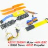 A2212 2212 2200KV 1400KV 1000KV Brushless Motor 30A 40A / 40A BLheli ESC SG90 9G Micro Servo for RC Fixed Wing Plane Helicopter - Image 3