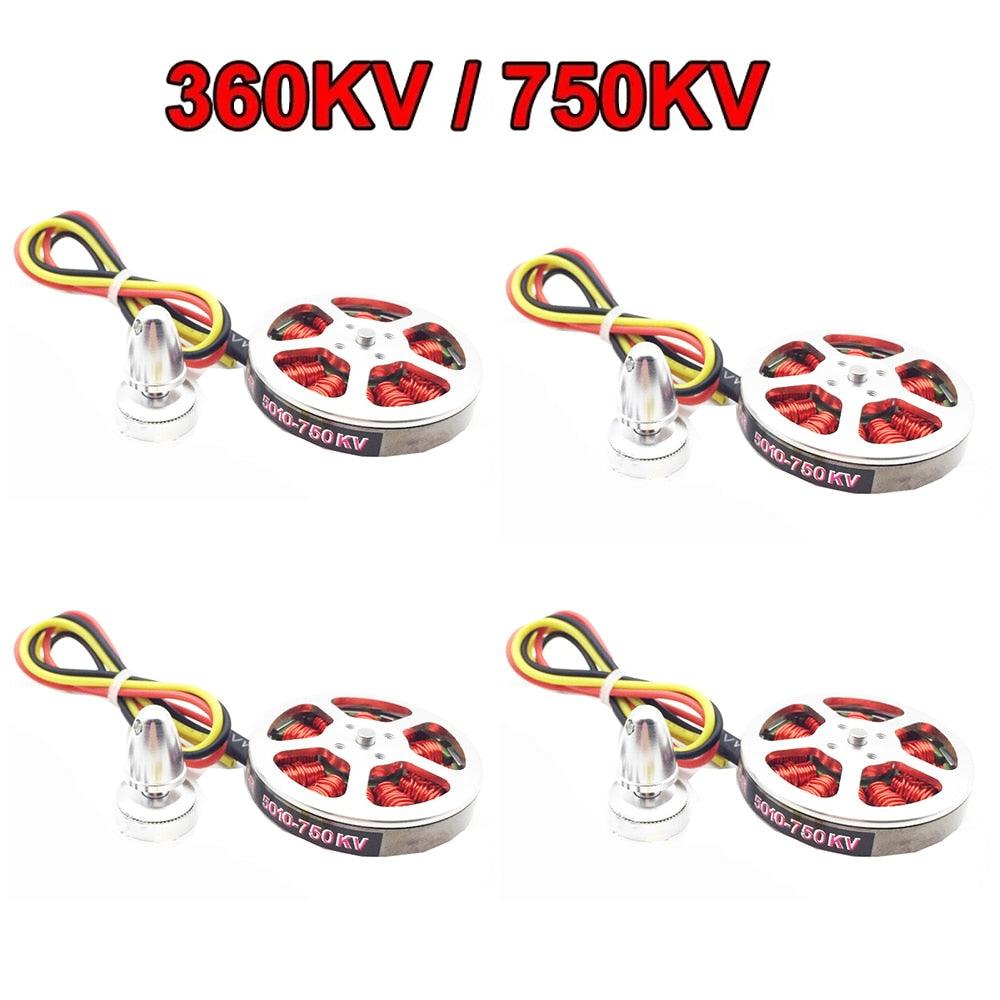 4PCS/lot High quality Mitoot 5010 360KV/750KV High Torque Brushless Motors For Rc Four-axis six-axis multi-rotor aircraft 1 4PCS/lot High quality Mitoot 5010 360KV/750KV High Torque Brushless Motors For Rc Four-axis six-axis multi-rotor aircraft
