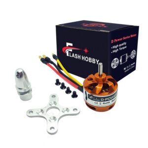 FLASHHOBBY high quality D2822 1100KV 1450KV 1800KV 2600KV 2-3S Brushless Motor for RC FPV Racing Drone Quadcopter Frame