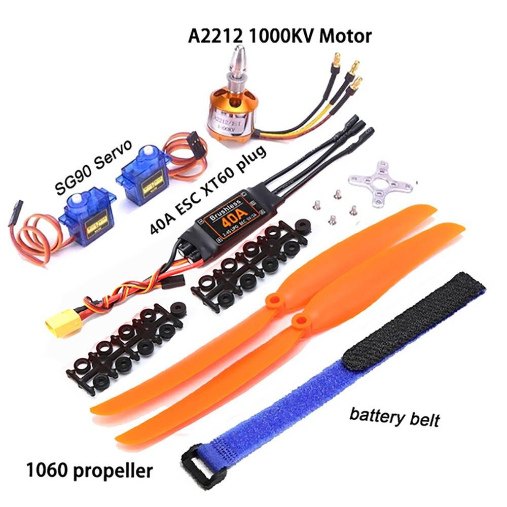 A2212 2212 1000KV 1400KV 2200KV Brushless Motor 30A 40A / 40A BLheli ESC SG90 9G Micro Servo for RC Fixed Wing Plane Helicopter 19 A2212 2212 1000KV 1400KV 2200KV Brushless Motor 30A 40A / 40A BLheli ESC SG90 9G Micro Servo for RC Fixed Wing Plane Helicopter - Image 19