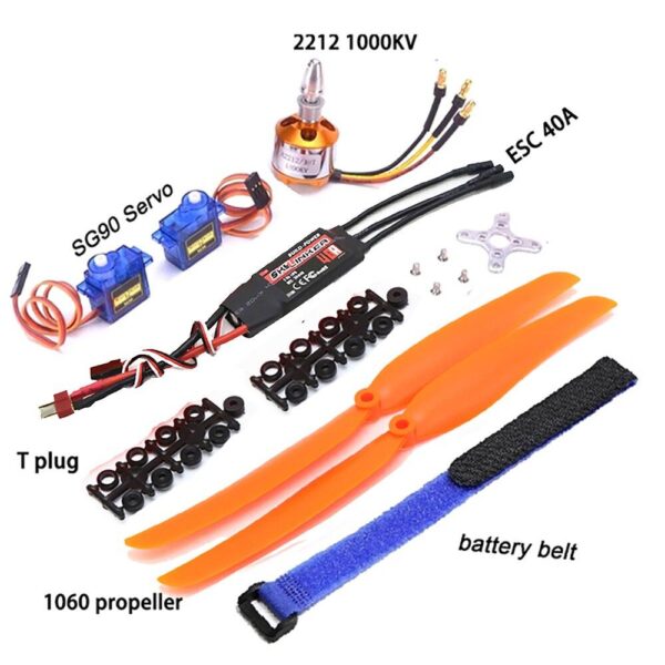 A2212 2212 1000KV 1400KV 2200KV Brushless Motor 30A 40A / 40A BLheli ESC SG90 9G Micro Servo for RC Fixed Wing Plane Helicopter 3 A2212 2212 1000KV 1400KV 2200KV Brushless Motor 30A 40A / 40A BLheli ESC SG90 9G Micro Servo for RC Fixed Wing Plane Helicopter - Image 3