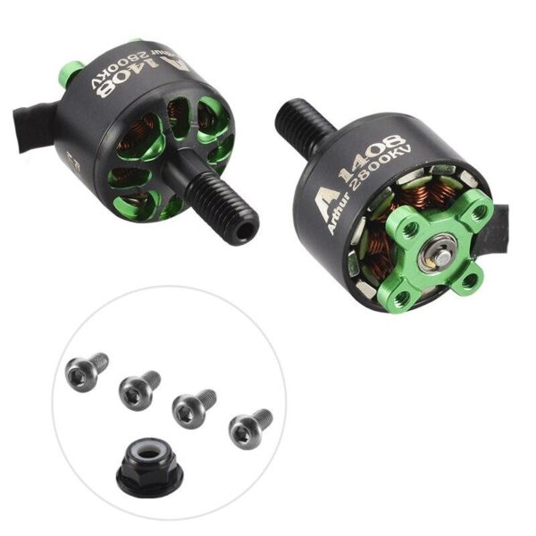 Flashhobby Arthur Series A1408 1408 2800KV 2-6S / 3650KV 2-4S w/ 5mm Shaft Brushless Motor for RC Drone Multirotor Parts 4 Flashhobby Arthur Series A1408 1408 2800KV 2-6S / 3650KV 2-4S w/ 5mm Shaft Brushless Motor for RC Drone Multirotor Parts — изображение 4