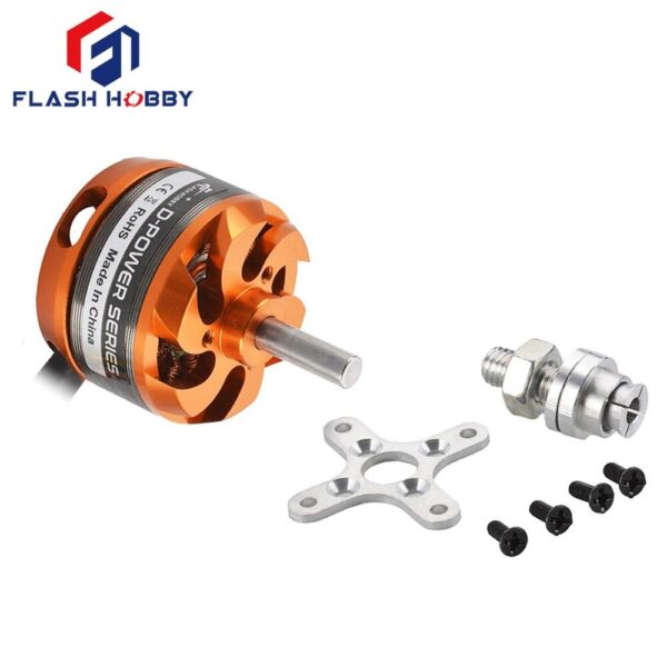 FLASHHOBBY high quality D3530 3530 1100KV 1400KV 1700KV 2-4S Brushless Motor RC FPV Racing Drone Quadcopter Frame - Image 6