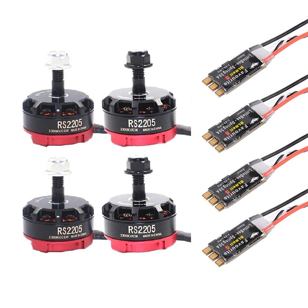 RS2205 2205 2300KV CW CCW Brushless Motor With LittleBee 20A/30A BLHeli_S ESC for FPV RC QAV250 210mm Racing Drone Multicopter 11 RS2205 2205 2300KV CW CCW Brushless Motor With LittleBee 20A/30A BLHeli_S ESC for FPV RC QAV250 210mm Racing Drone Multicopter - Image 11
