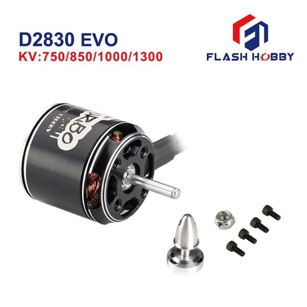 FLASHHOBBY D2830EVO 2830 750KV 850KV 1000KV 1300KV RC Brushless Motor for UAV Aircraft Multicopters RC Plane Helicopter part - Image 3