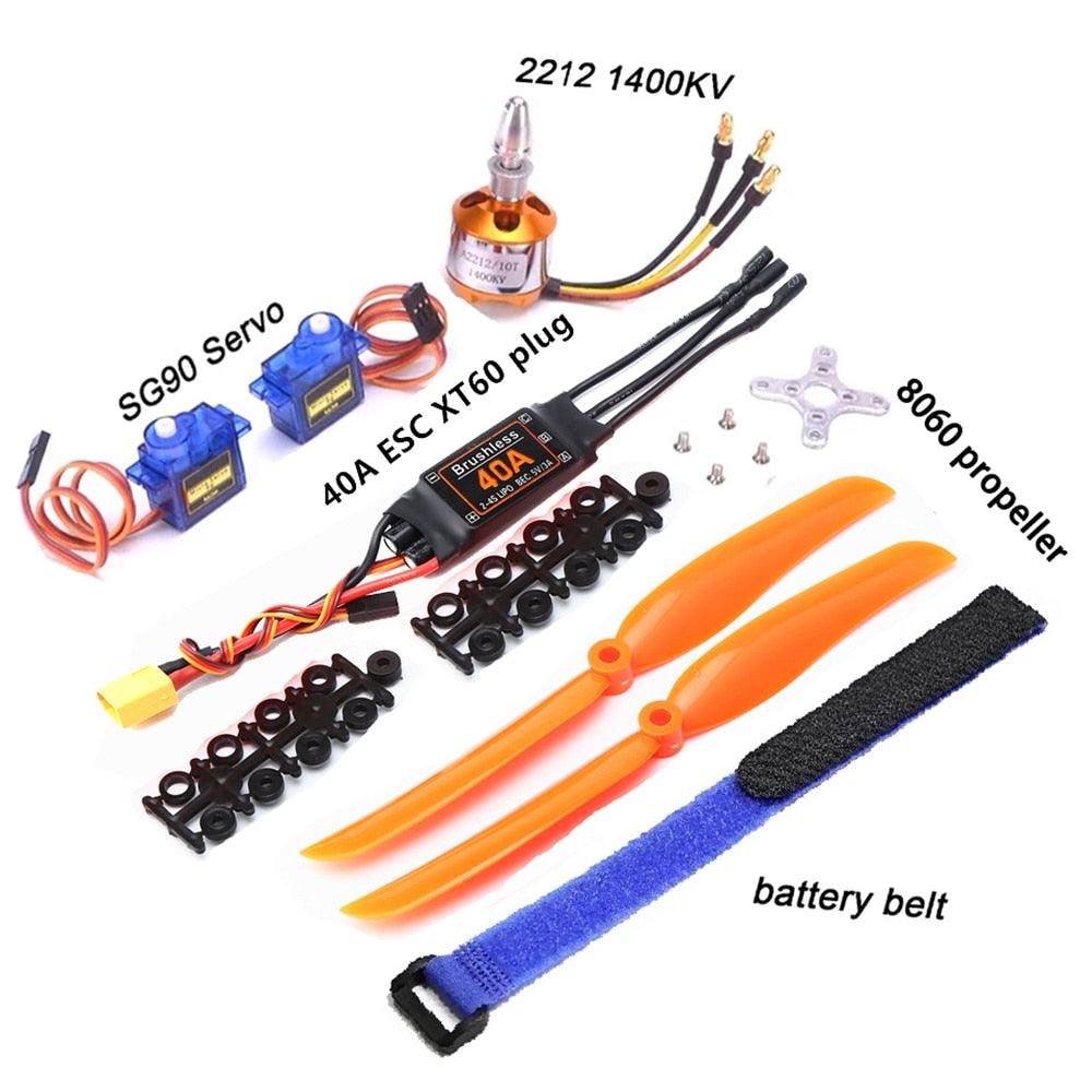 New Brushless Motor A2212 2212 1000KV/1400KV/2200KV 40A ESC 6035/8060/1060 Propeller SG90 9G Servo for RC Fixed Wing Helicopte 1 New Brushless Motor A2212 2212 1000KV/1400KV/2200KV 40A ESC 6035/8060/1060 Propeller SG90 9G Servo for RC Fixed Wing Helicopte