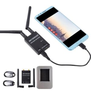 FUAV UVC Dual / Single Antenna Control OTG - 5.8G 150CH Full Channel FPV Receiver W/Audio for RC Drone Parts