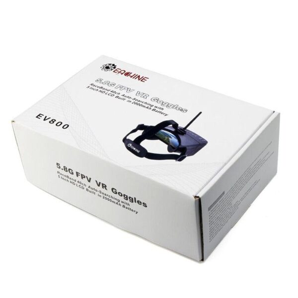 Eachine EV800 5 Inches 800x480 FPV Video Goggles 5.8G 40CH Raceband Auto-Searching Build In Battery — изображение 3