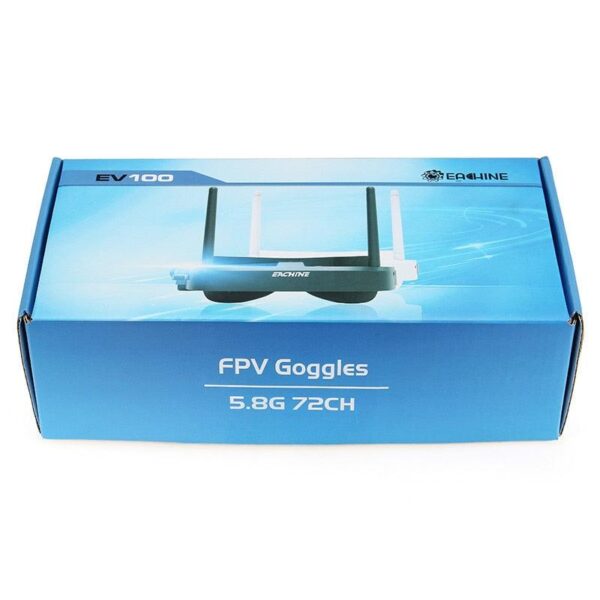 Eachine EV100 FPV Goggle - 720*540 5.8G 72CH FPV Goggles With Dual Antennas Fan 18650 Battery RC Drone FPV Drone Spare Part - Image 6