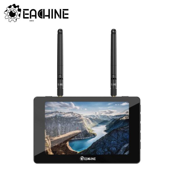 Eachine Moneagle 5 Inch  FPV Monitor - IPS 800x480 5.8GHz 40CH Diversity Receiver 1000Lux FPV Monitor HD Display For RC Drone Radio Controller - Image 3