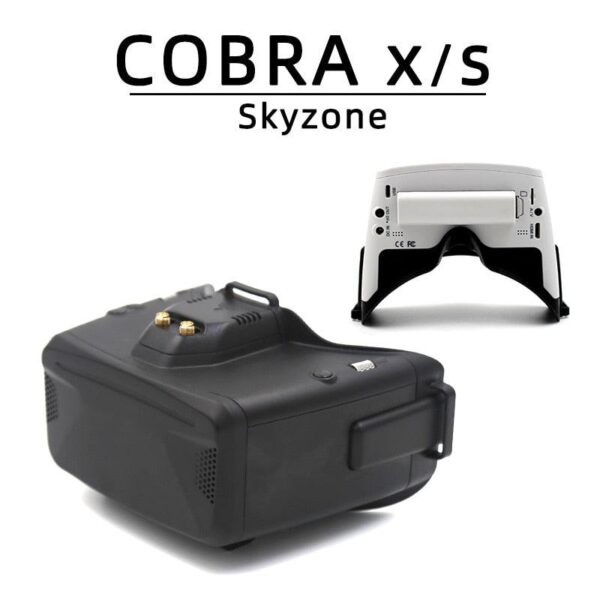SKYZONE Cobra V2 FPV Goggles - X / SD 800x480 4.3inch 1280x720 4.1inch 5.8G 48CH RapidMix Receiver Head Tracker DVR FPV Glasses FPV Goggles for FPV Drone — изображение 3