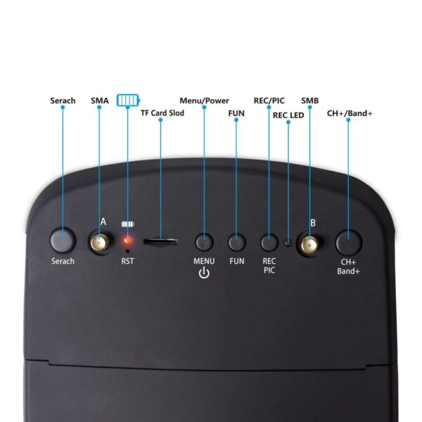 EV800D 5.8G 40CH FPV Goggles - 5 Inch 800*480 Video Headset HD DVR Diversity FPV Glasses With Battery For RC Model RC FPV Drone — изображение 3