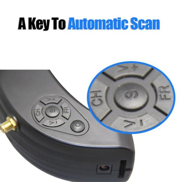 HIVR101 FPV Goggles - New 5.8g 854*480HD Fpv Automatic scan diversity monitor goggles Weight 198g for Racing FPV Drone - Image 6