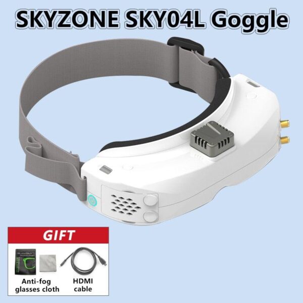 SKYZONE SKY04L V2 04L 04X FPV Goggles - 1280×960 5.8G 48CH Steadyview Receiver Build In Headtracker Video Glasses RC Racing Drone 4 SKYZONE SKY04L V2 04L 04X FPV Goggles - 1280×960 5.8G 48CH Steadyview Receiver Build In Headtracker Video Glasses RC Racing Drone - صورة SKYZONE SKY04L V2 04L 04X FPV Goggles - 1280×960 5.8G 48CH Steadyview Receiver Build In Headtracker Video Glasses RC Racing Drone - صورة 4