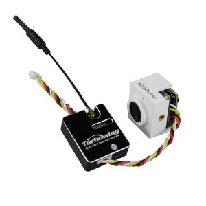 TURBOWING TX1769 5.8G 25/200mW Video Transmitter Module + CYCLOPS V3 TV17621 720P DVR Camera for FPV Racing Drone