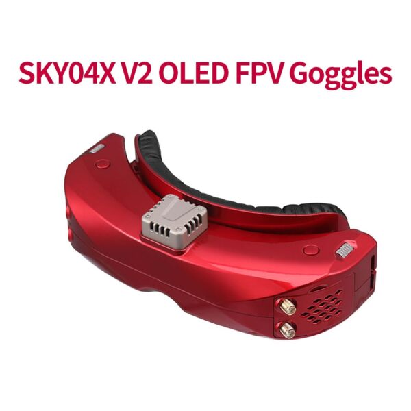 SKYZONE SKY04X V2 FPV Goggles - OLED 5.8G 48CH Steadyview Receiver 1280X960 DVR FPV Goggles with Head Tracker Fan for RC Airplane Racing Drone 8 SKYZONE SKY04X V2 FPV Goggles - OLED 5.8G 48CH Steadyview Receiver 1280X960 DVR FPV Goggles with Head Tracker Fan for RC Airplane Racing Drone - صورة SKYZONE SKY04X V2 FPV Goggles - OLED 5.8G 48CH Steadyview Receiver 1280X960 DVR FPV Goggles with Head Tracker Fan for RC Airplane Racing Drone - صورة 8