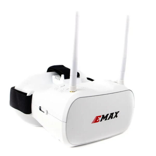 EMAX Tinyhawk 5.8G 48CH Diversity FPV Goggles - 4.3 Inches 480*320 Video Headset With Dual Antennas 4.2V 1800mAh Battery For RC Dr 3 EMAX Tinyhawk 5.8G 48CH Diversity FPV Goggles - 4.3 Inches 480*320 Video Headset With Dual Antennas 4.2V 1800mAh Battery For RC Dr — изображение 3