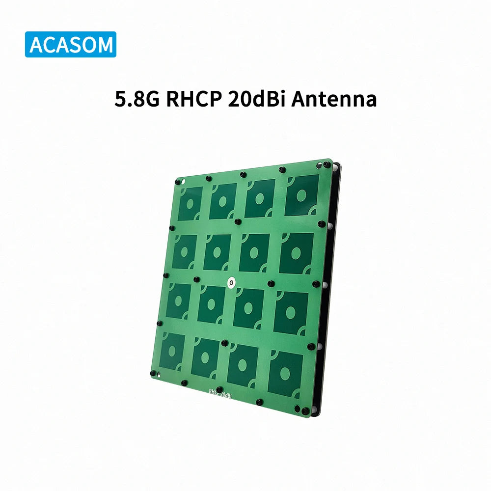5.8GHz RHCP 20dB Antenna Drone FPV High Gain Amplifier Booster Antenna Drone Blocker Direction Antenna 1 5.8GHz RHCP 20dB Antenna Drone FPV High Gain Amplifier Booster Antenna Drone Blocker Direction Antenna