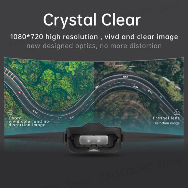 SKYZONE Cobra X V4 Goggle - 1280x720 5.8G 48CH Receiver Upgrade Of V2 Head Tracker DVR FPV Goggles Helmet With HDMI For FPV Drone - Image 9