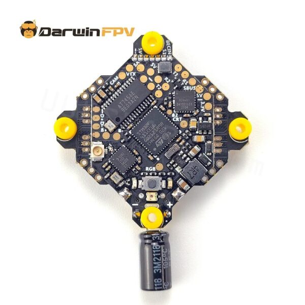 DarwinFPV ExpressLRS ELRS - 2.4Ghz F411 1~3S AIO Flight Controller Whoop Betaflight F4 15A OSD BEC BL_S 4In1 ESC for FPV RC Drone - Image 3