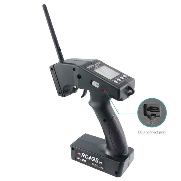 RadioLink RC4GS V3 - 2.4G 4CH 5CH 7CH 400M Distance Remote Controller Transmitter + R6Fg Gyro Inside Receiver for RC Car Boat V4V5 16 RadioLink RC4GS V3 - 2.4G 4CH 5CH 7CH 400M Distance Remote Controller Transmitter + R6Fg Gyro Inside Receiver for RC Car Boat V4V5 - Image 16