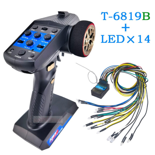 Flyueace T-6819C - 7CH 2.4GHZ 4.2-10V Radio Control System Transmitter With Receiver For RC Car Boat Tank Truck Toy Linkage lights 6 Flyueace T-6819C - 7CH 2.4GHZ 4.2-10V Radio Control System Transmitter With Receiver For RC Car Boat Tank Truck Toy Linkage lights — изображение 6