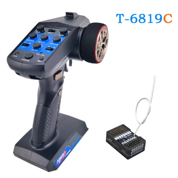 Flyueace T-6819C - 7CH 2.4GHZ 4.2-10V Radio Control System Transmitter With Receiver For RC Car Boat Tank Truck Toy Linkage lights 4 Flyueace T-6819C - 7CH 2.4GHZ 4.2-10V Radio Control System Transmitter With Receiver For RC Car Boat Tank Truck Toy Linkage lights — изображение 4