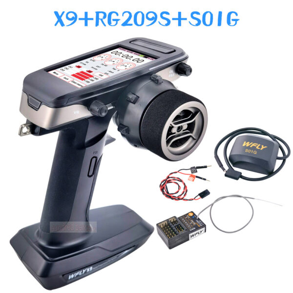 WFLY X9 Radio Remote Controller - 2.4ghz 9CH Transmitter With RG209S Receiver Extra X9 Dedicated SG01 GPS F Racing Crawlers Cars - Image 7