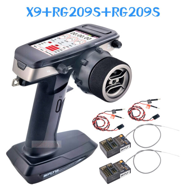 WFLY X9 Radio Remote Controller - 2.4ghz 9CH Transmitter With RG209S Receiver Extra X9 Dedicated SG01 GPS F Racing Crawlers Cars - Image 3