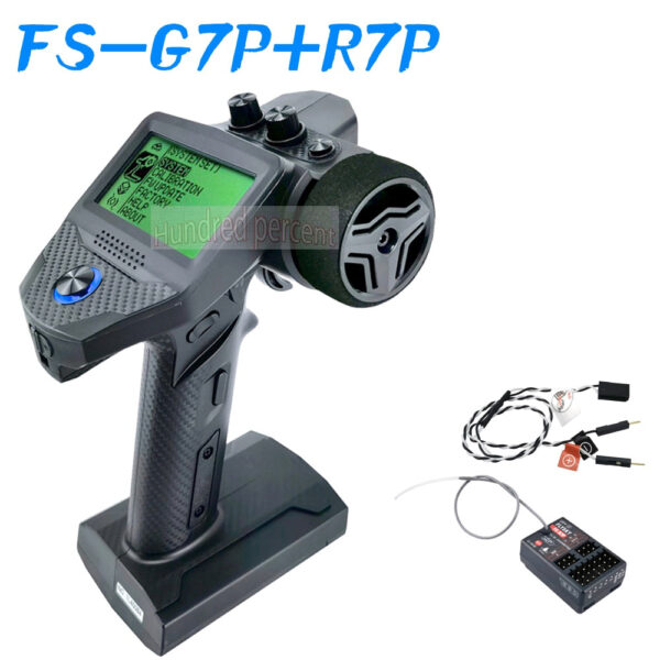FLYSKY FS-G7P G7P 2.4G 7CH ANT Protocol Radio Transmitter- PWM PPM I-BUS SBUS Output with FS-R7P R7P RC Receiver for RC Car Boat - Image 9