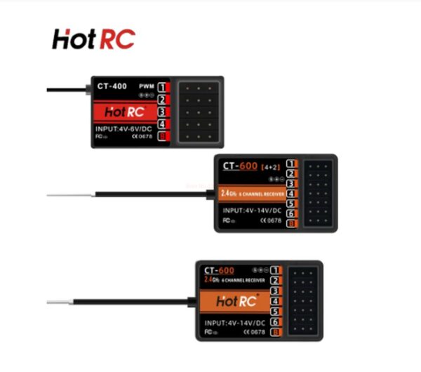 Hotrc Ct400 Ct600 4.5v-9v 4ch 6ch 2.4ghz Fhss Radio Control System Transmitter With Receiver For Rc Car Boat Tank Truck Toy 12 Hotrc Ct400 Ct600 4.5v-9v 4ch 6ch 2.4ghz Fhss Radio Control System Transmitter With Receiver For Rc Car Boat Tank Truck Toy - Image 12