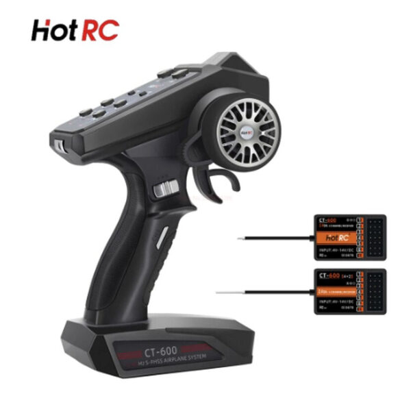 Hotrc Ct400 Ct600 4.5v-9v 4ch 6ch 2.4ghz Fhss Radio Control System Transmitter With Receiver For Rc Car Boat Tank Truck Toy 8 Hotrc Ct400 Ct600 4.5v-9v 4ch 6ch 2.4ghz Fhss Radio Control System Transmitter With Receiver For Rc Car Boat Tank Truck Toy - Image 8