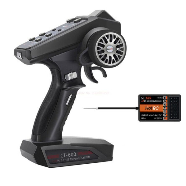 Hotrc Ct400 Ct600 4.5v-9v 4ch 6ch 2.4ghz Fhss Radio Control System Transmitter With Receiver For Rc Car Boat Tank Truck Toy 4 Hotrc Ct400 Ct600 4.5v-9v 4ch 6ch 2.4ghz Fhss Radio Control System Transmitter With Receiver For Rc Car Boat Tank Truck Toy - Image 4