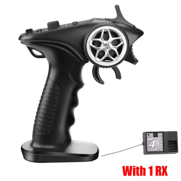 TX4 2.4GHz 4CH Radio System Transmitter Controller Remote Control w/ Receiver For RC Car Boat - Image 3