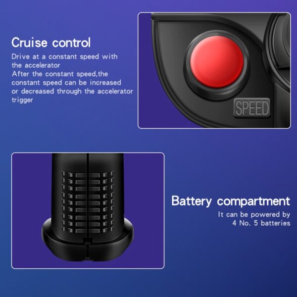 HotRC DS-4A 2.4G 4 Channel Single Hand RC Radio Transmitter with 4Ch Receiver Remote control for RC Car Boat Airplane — изображение 8