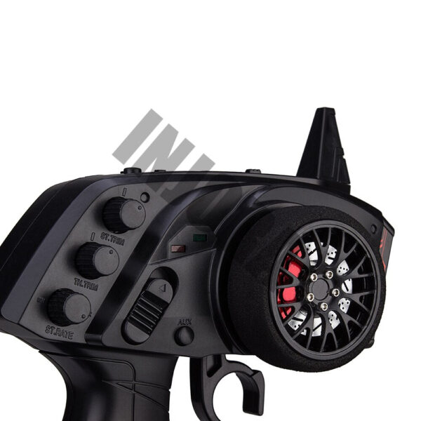 INJORA 3CH 2.4GHz RC Controller Digital Radio - Remote Control Transmitter with Receiver for RC Car RC Boat - Image 4