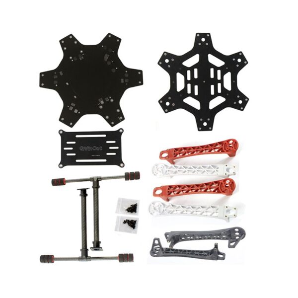 JMT DIY F550 6-Axle RC Hexacopter Drone Kit - 2212 920KV CW CCW Brushless Motor 9443 Propeller T8FB R8EF 2.4G Radio Transmitter - Image 9