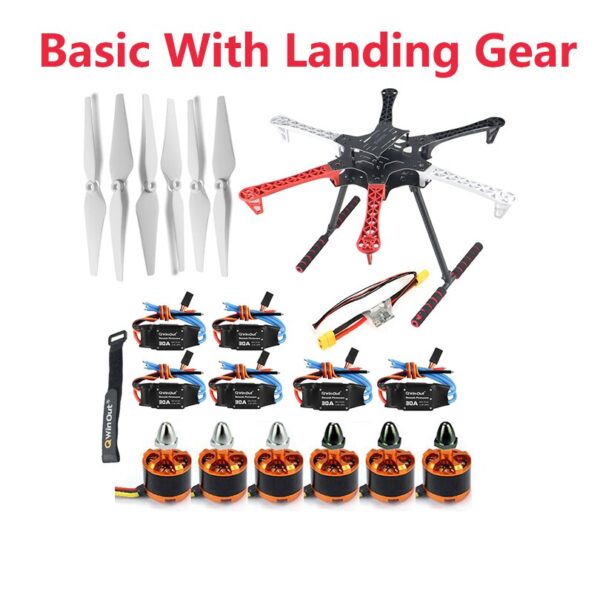 JMT DIY F550 6-Axle RC Hexacopter Drone Kit - 2212 920KV CW CCW Brushless Motor 9443 Propeller T8FB R8EF 2.4G Radio Transmitter - Image 7