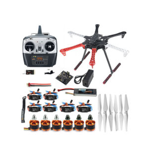 JMT DIY F550 6-Axle RC Hexacopter Drone Kit - 2212 920KV CW CCW Brushless Motor 9443 Propeller T8FB R8EF 2.4G Radio Transmitter