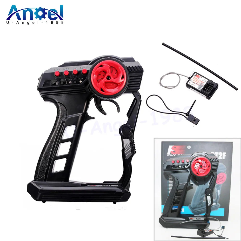 Flysky FS-GT2F 2CH 2.4GHz Transmitter With FS-GR3F Receiver 2CH 2.4G For Rc Car Boat 2 Flysky FS-GT2F 2CH 2.4GHz Transmitter With FS-GR3F Receiver 2CH 2.4G For Rc Car Boat - Image 2