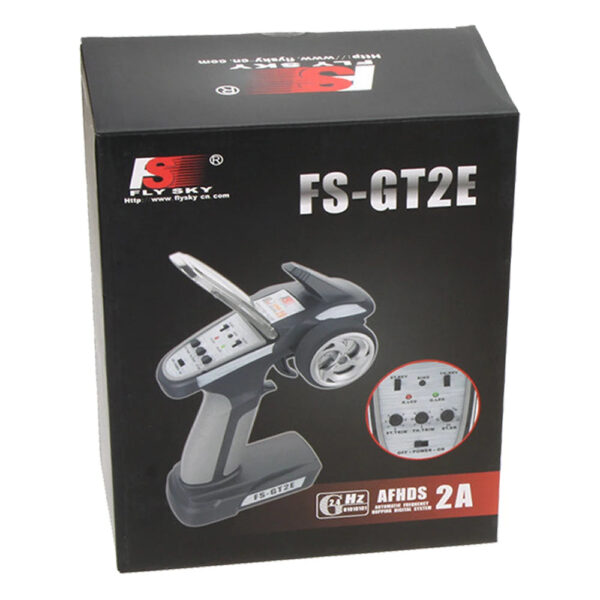 Flysky FS-GT2E AFHDS 2A 2.4g 2CH Radio System TransmitterAdjustable steering dual-rate. for RC Car Boat - Image 6