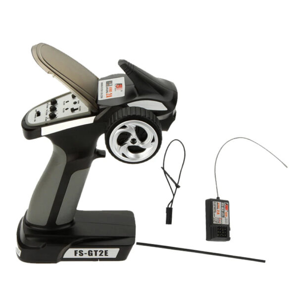Flysky FS-GT2E AFHDS 2A 2.4g 2CH Radio System TransmitterAdjustable steering dual-rate. for RC Car Boat - Image 5