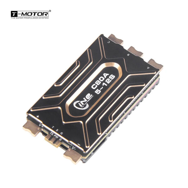 T-MOTOR C80A 5-12S BLHeli 32 CINE Series ESC 31.2g Weight 5 T-MOTOR C80A 5-12S BLHeli 32 CINE Series ESC 31.2g Weight - Image 5